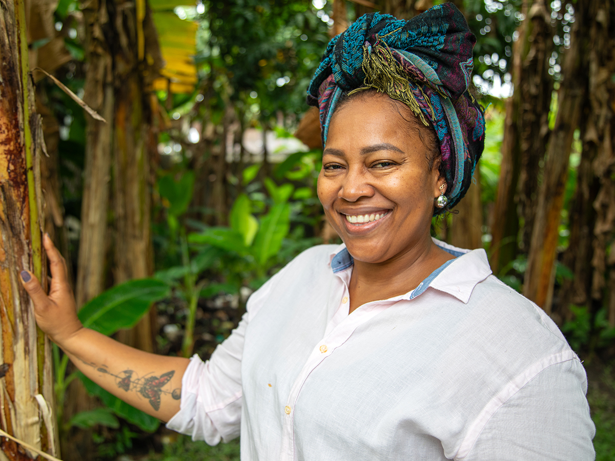 Eyudis Córdoba, Agente Voluntaria de Escucha del Centro Integral de Escucha en Riosucio, Chocó